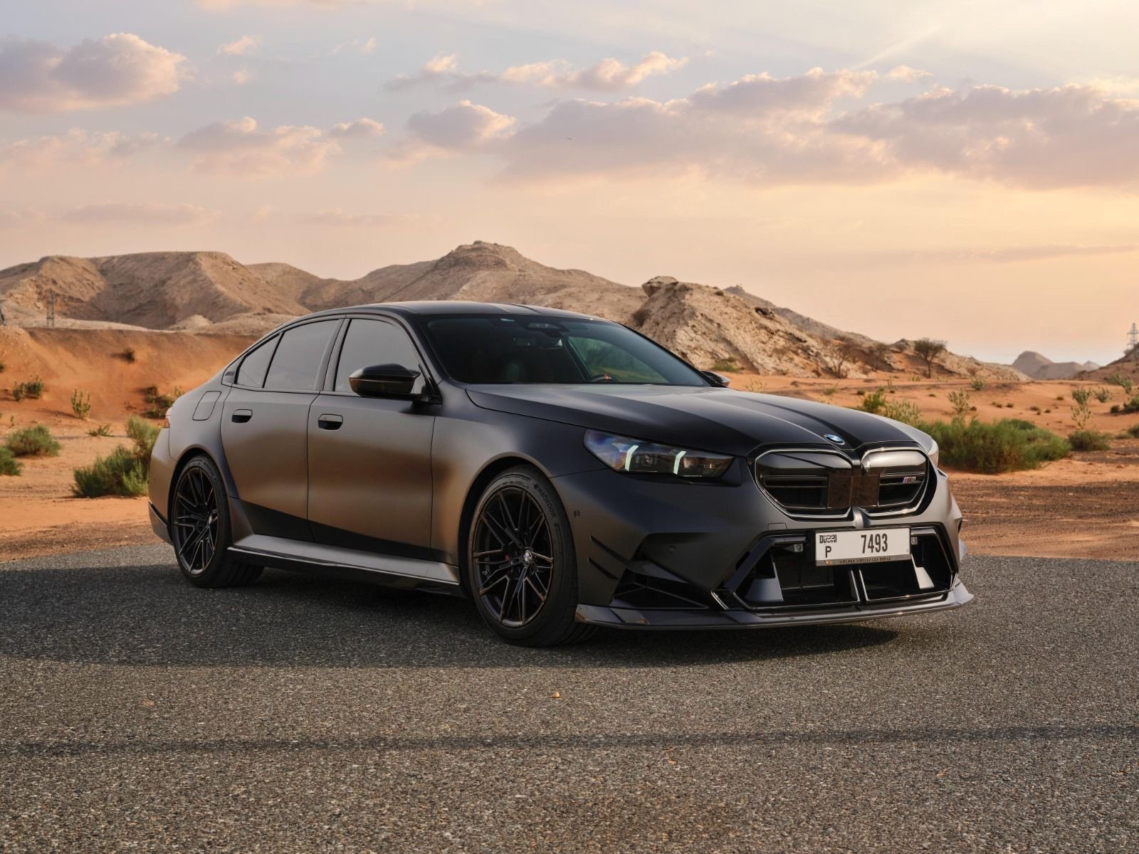 BMW M5 — vue avant