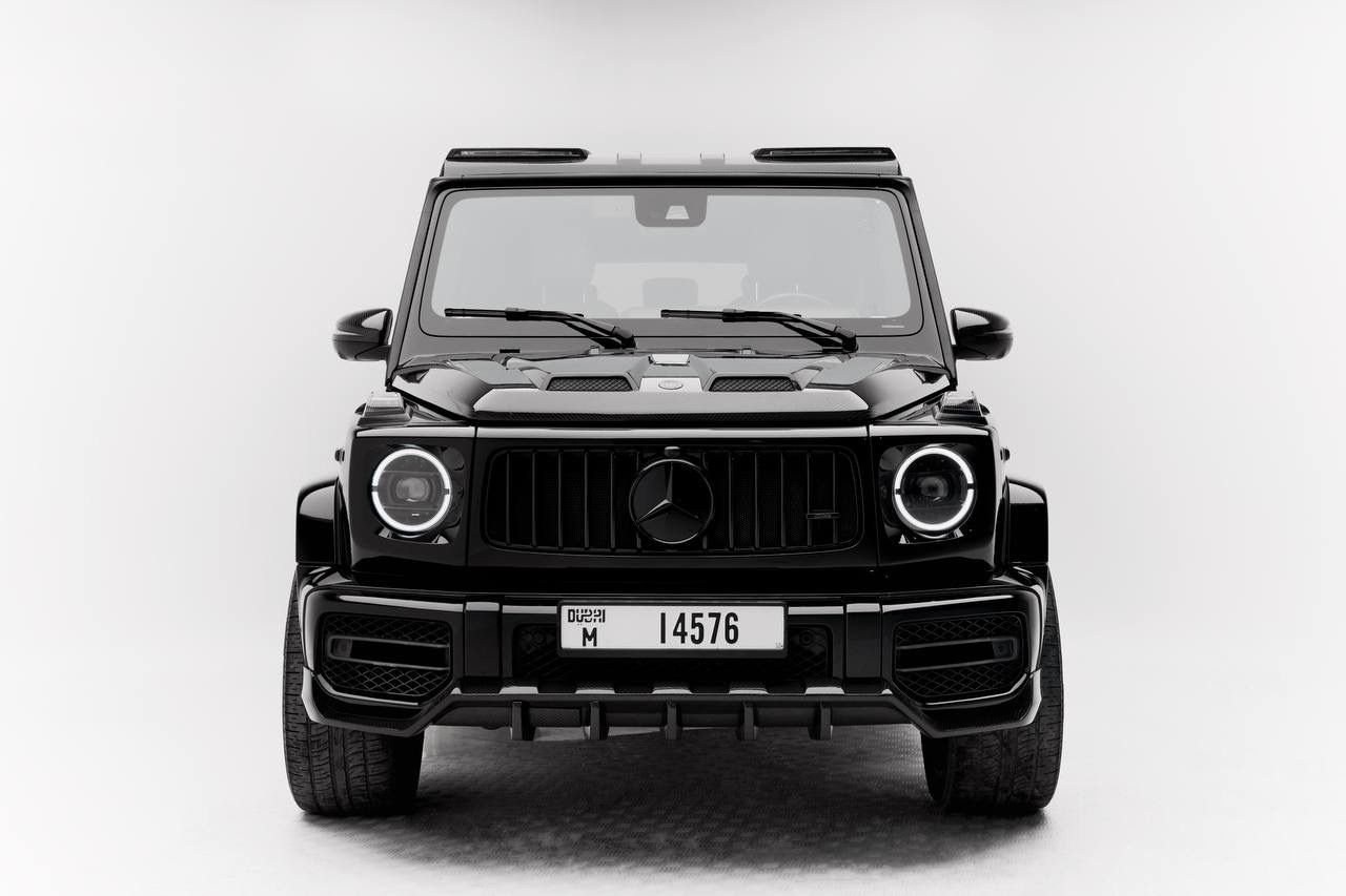 Mercedes-AMG G63 Larte Design — vue avant, noir