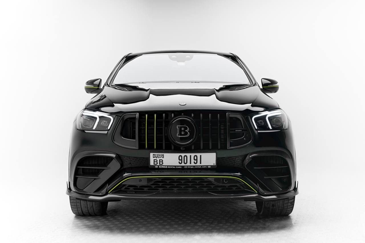 Mercedes-AMG GLE 800 Brabus — vue avant, noir