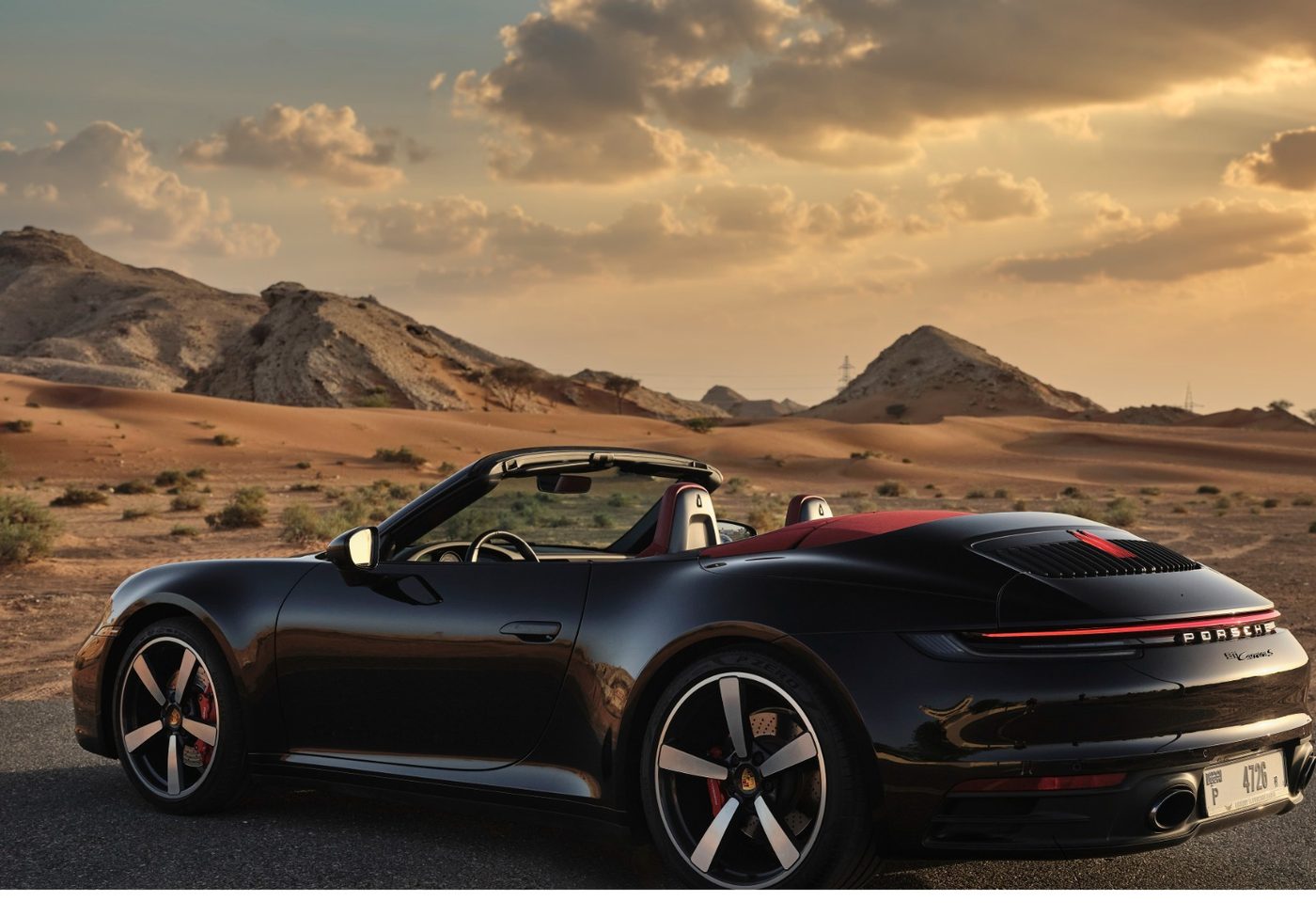 Porsche 911 Carrera S — vue arrière